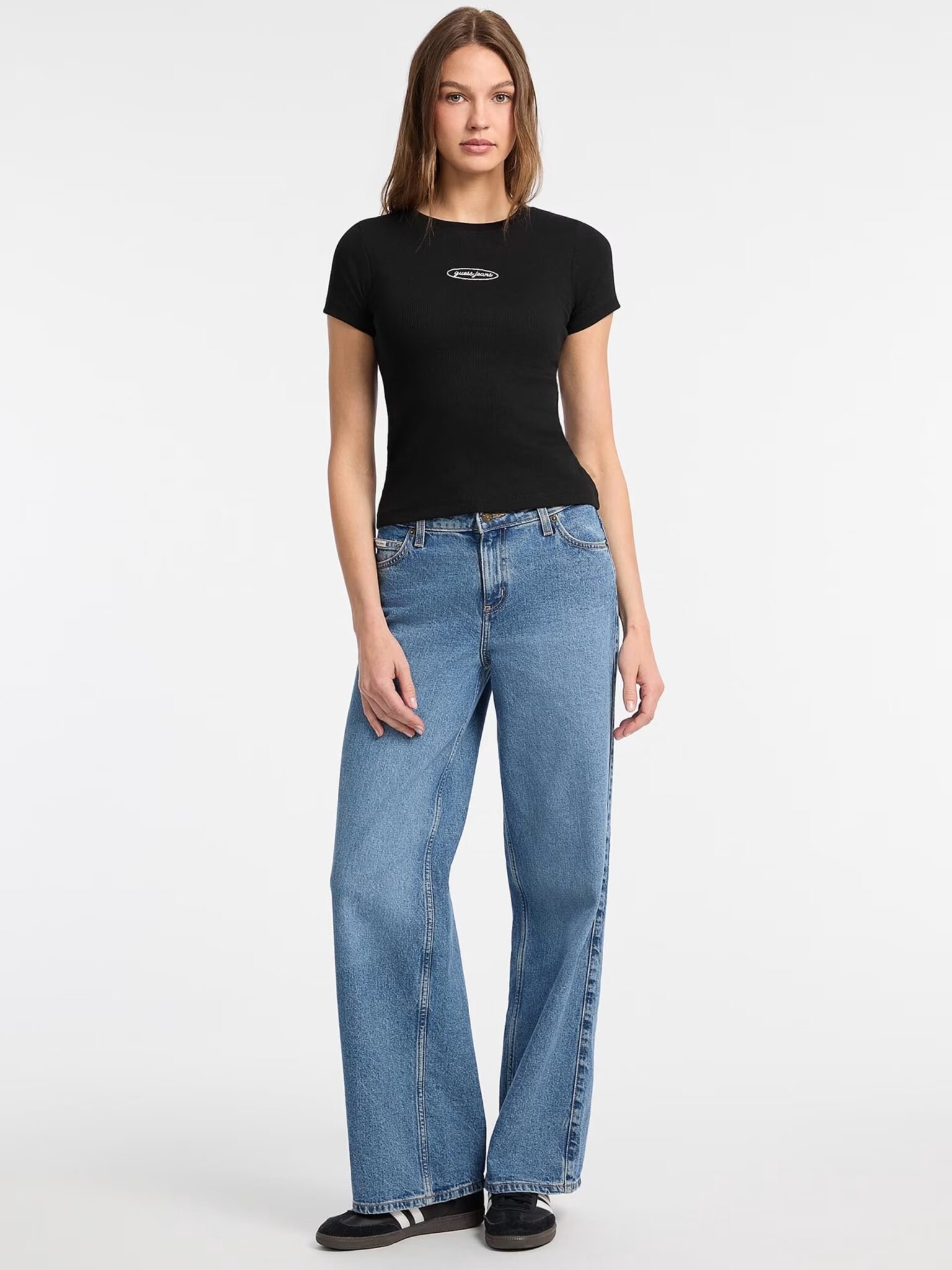 PEPE JEANS ESSENTIALS NEW VIRGINIA LS N  ΜΠΛΟΥΖΑ ΓΥΝΑΙΚΕΙΟ | BLACK