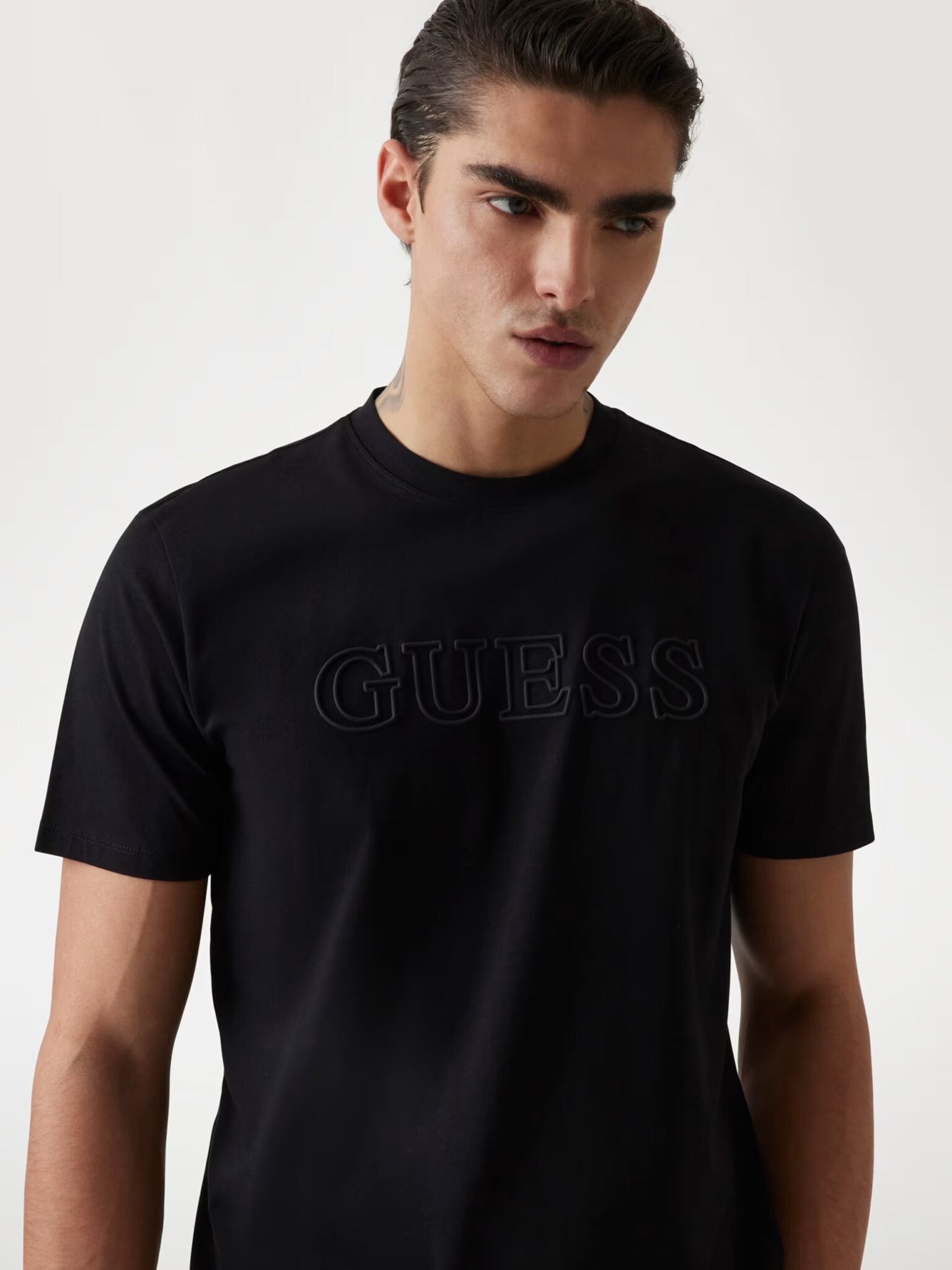 GUESS ATHLEISURE ALPHY T-SHIRT ΜΠΛΟΥΖΑ ΑΝΔΡΙΚΟ | BLACK GUESS ATHLEISURE ALPHY T-SHIRT ΜΠΛΟΥΖΑ ΑΝΔΡΙΚΟ | BLACK