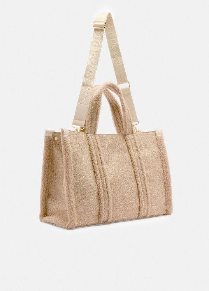 LIU JO L TOTE ΤΣΑΝΤΑ 2F5027E0021 | BEIGE LIU JO L TOTE ΤΣΑΝΤΑ 2F5027E0021 | BEIGE