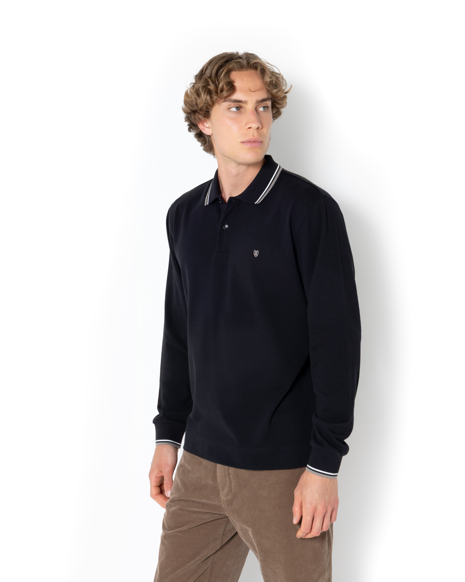 ΜΠΛΟΥΖΑ POLO PIQUE REGULAR FIT3PL1151-71 | BLACK ΜΠΛΟΥΖΑ POLO PIQUE REGULAR FIT3PL1151-71 | BLACK