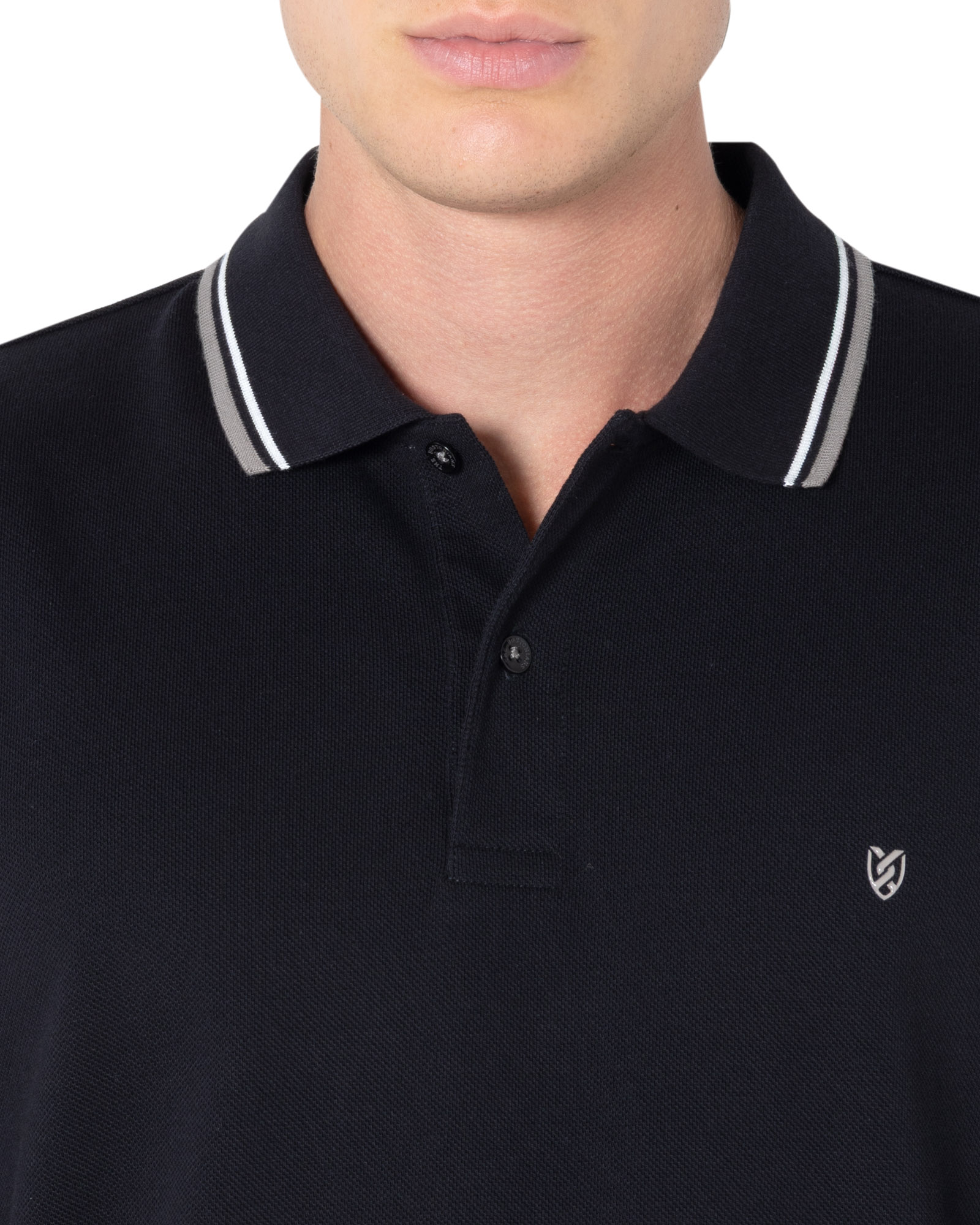 ΜΠΛΟΥΖΑ POLO PIQUE REGULAR FIT3PL1151-71 | BLACK ΜΠΛΟΥΖΑ POLO PIQUE REGULAR FIT3PL1151-71 | BLACK