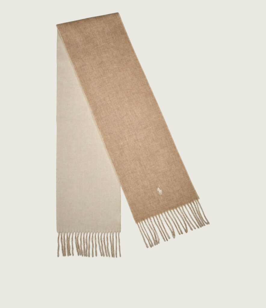 POLO RALPH LAUREN ΑΞΕΣΟΥΑΡ CLSSC RVRSBL-SCARF-OBLONG 449959334 | OFF WHITE