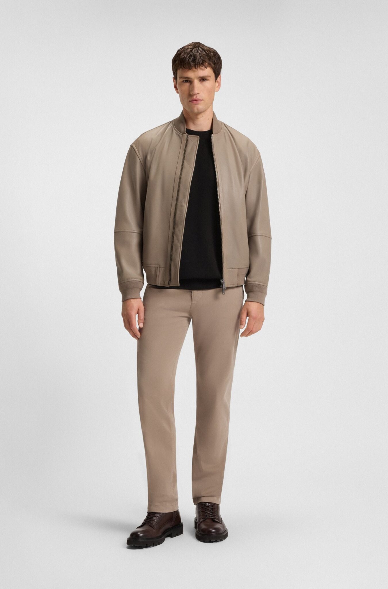 BOSS JERSEY TEMPESTO 50520725-71 | BLACK BOSS JERSEY TEMPESTO 50520725-71 | BLACK