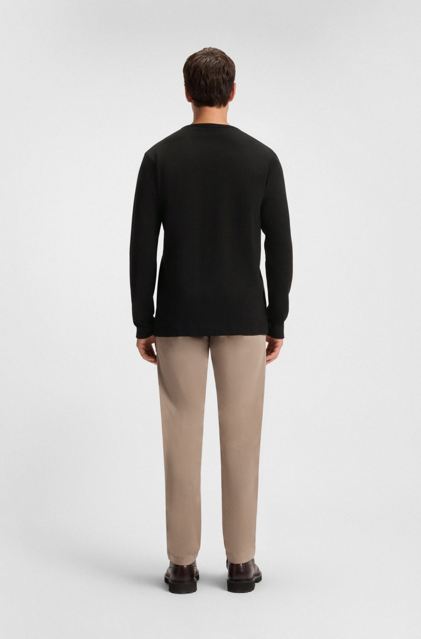 BOSS JERSEY TEMPESTO 50520725-71 | BLACK BOSS JERSEY TEMPESTO 50520725-71 | BLACK