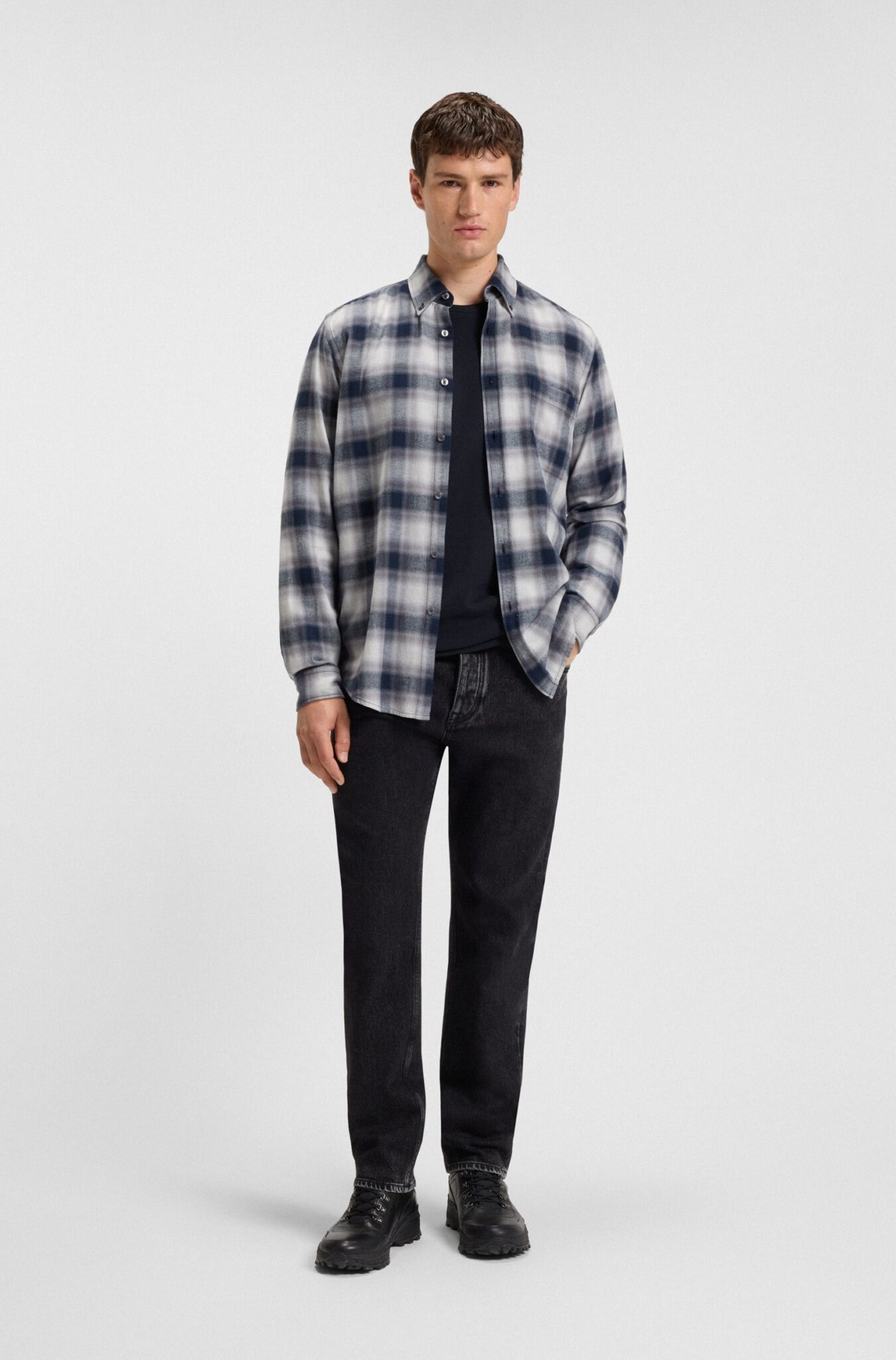 BOSS JERSEY TEMPESTO 50520725-71 | DARK BLUE BOSS JERSEY TEMPESTO 50520725-71 | DARK BLUE