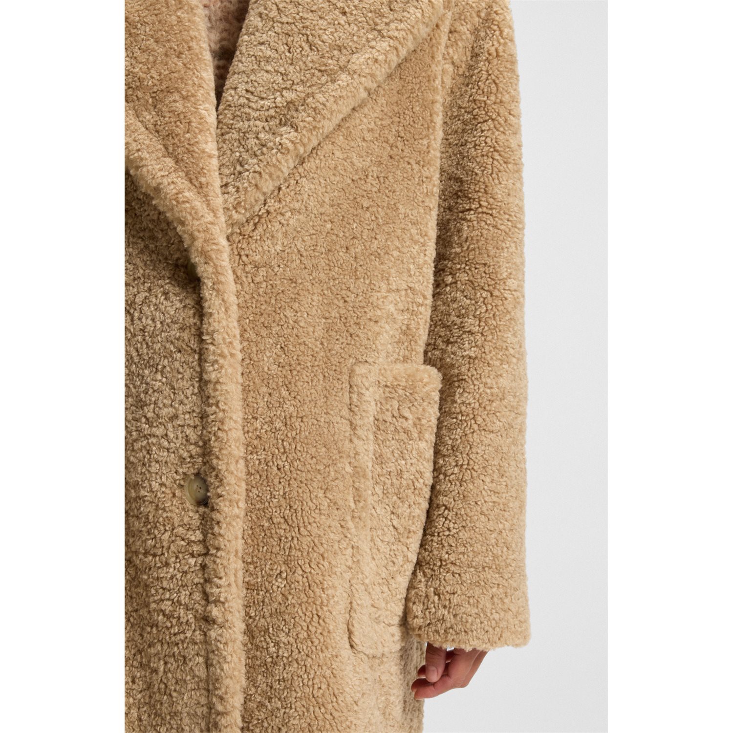 BOSS ΠΑΛΤΟ C_CATEDY 50548583 | DARK BEIGE BOSS ΠΑΛΤΟ C_CATEDY 50548583 | DARK BEIGE