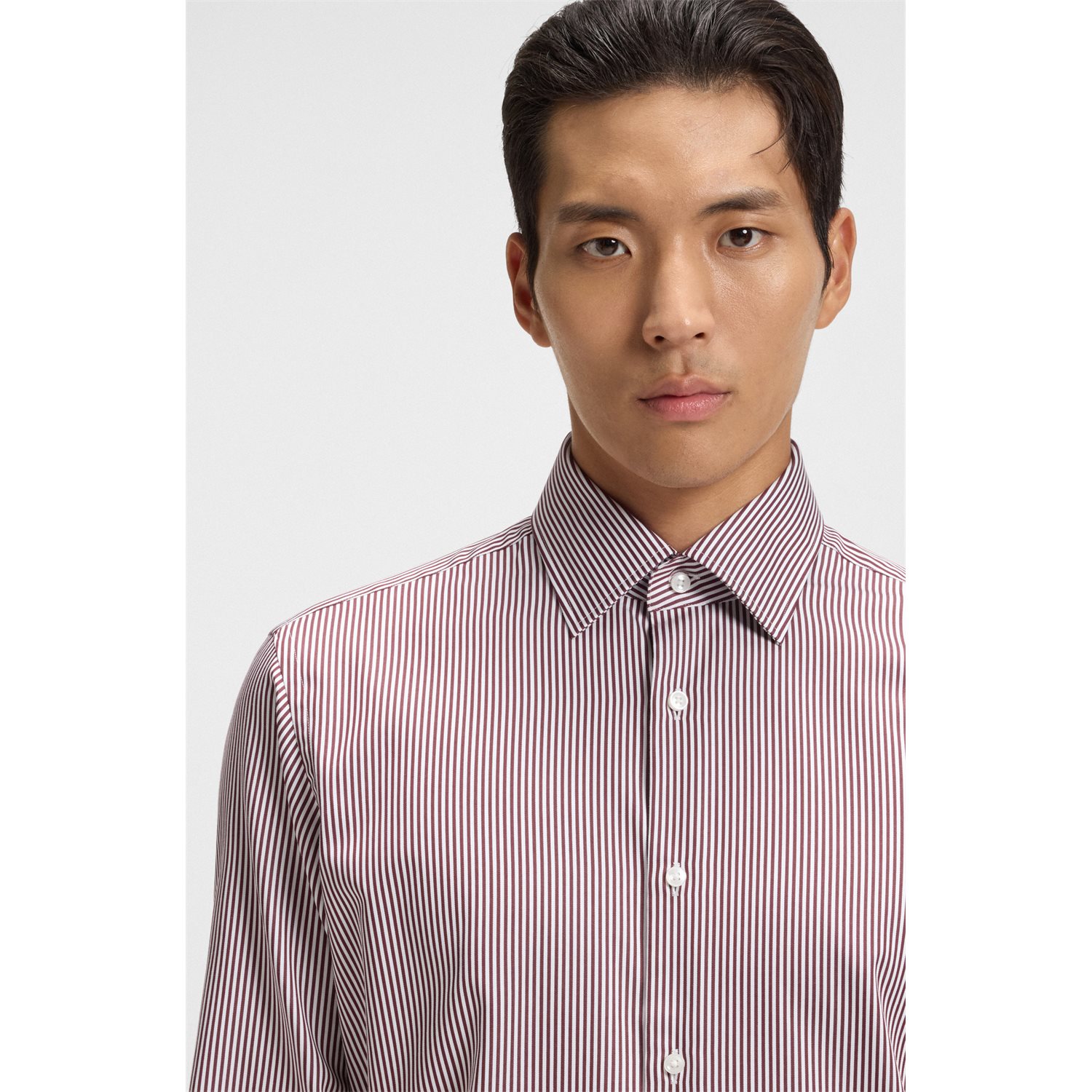 BOSS ΠΟΥΚΑΜΙΣΟ H-JOE-KENT-C1-214 50549904 | BORDEAUX BOSS ΠΟΥΚΑΜΙΣΟ H-JOE-KENT-C1-214 50549904 | BORDEAUX