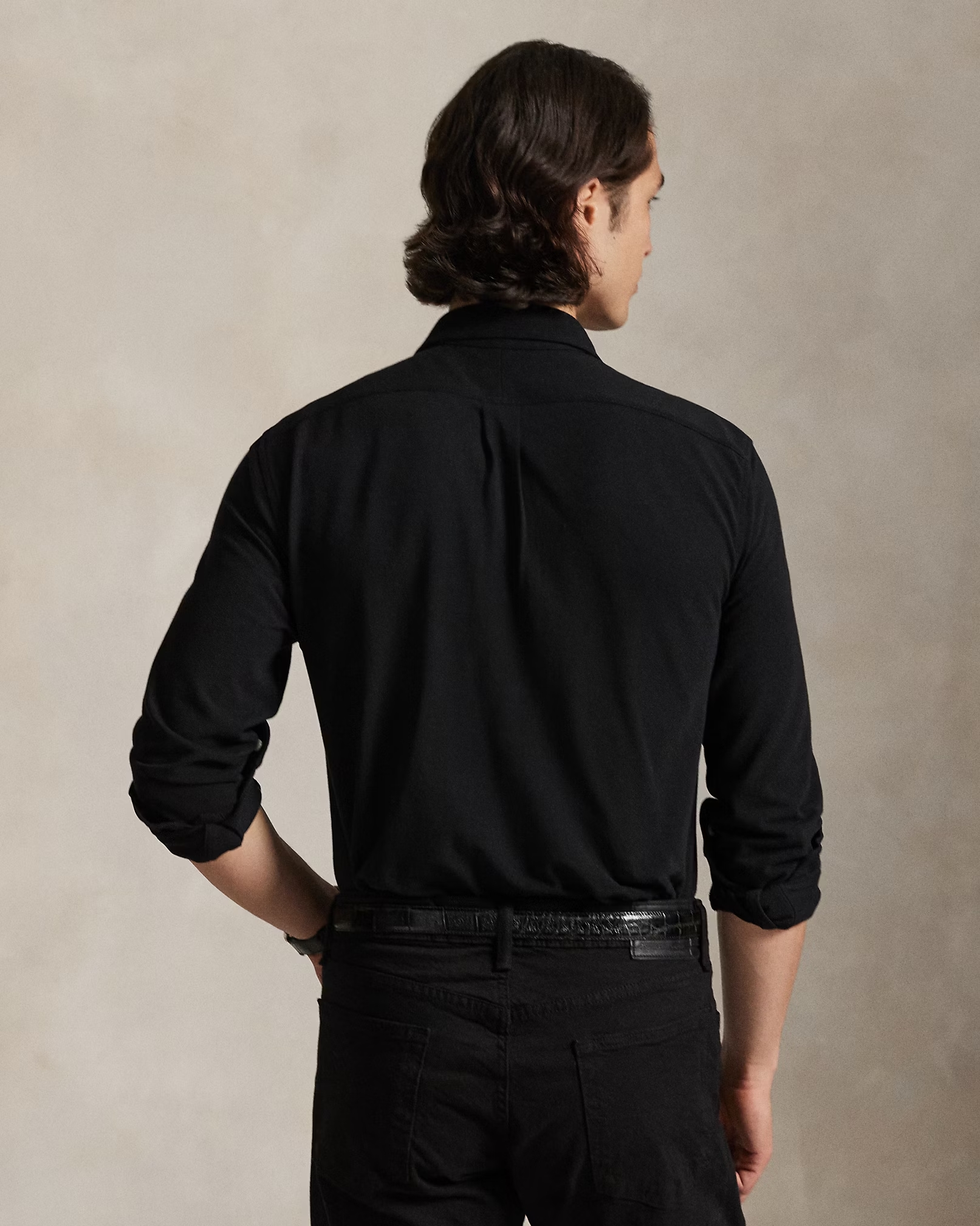 ΠΟΥΚΑΜΙΣΟ P-HANK-S-KENT-C1-222 | BLACK