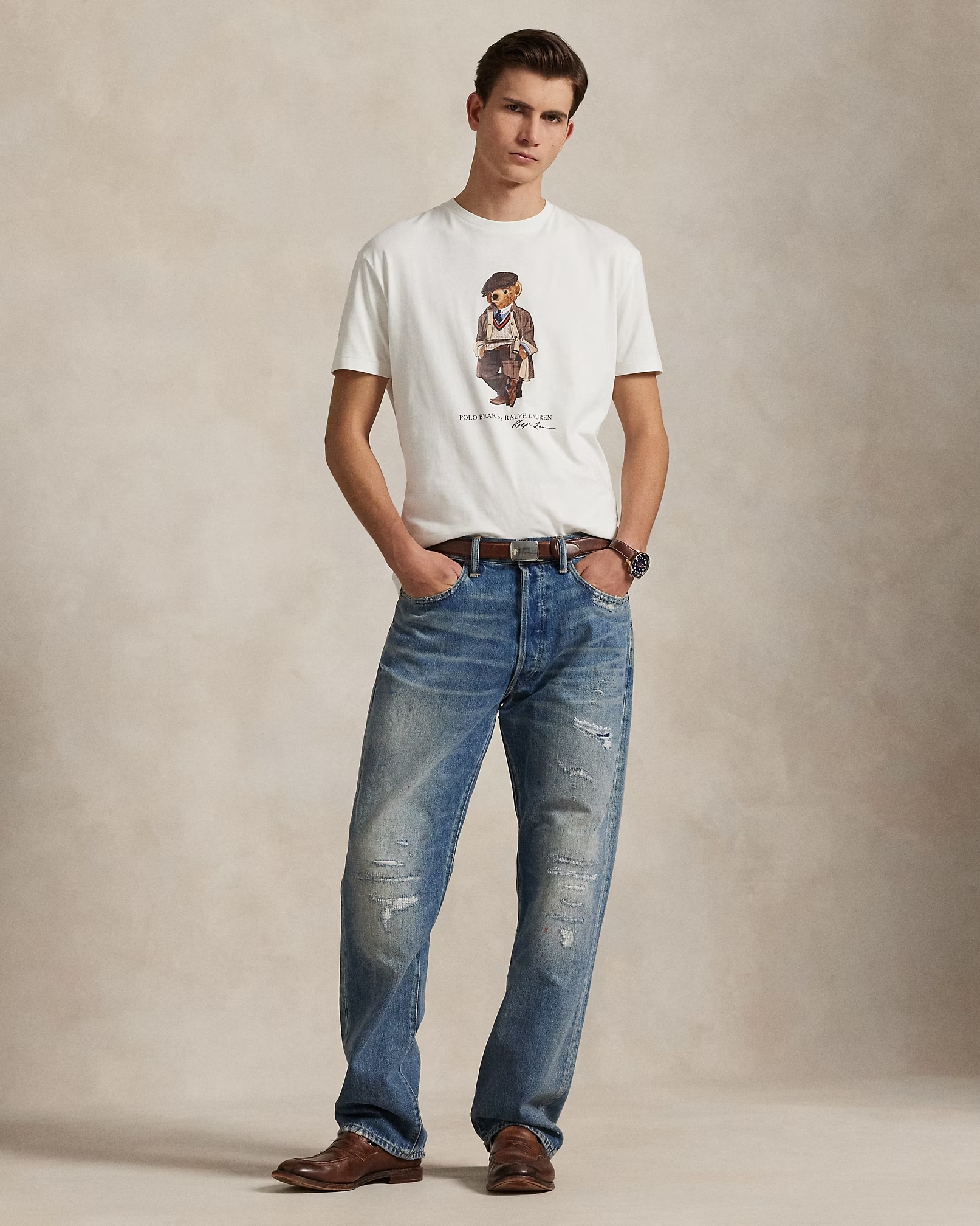 POLO RALPH LAUREN SSTEECMSLM1  710P00085 | OFF WHITE POLO RALPH LAUREN SSTEECMSLM1  710P00085 | OFF WHITE