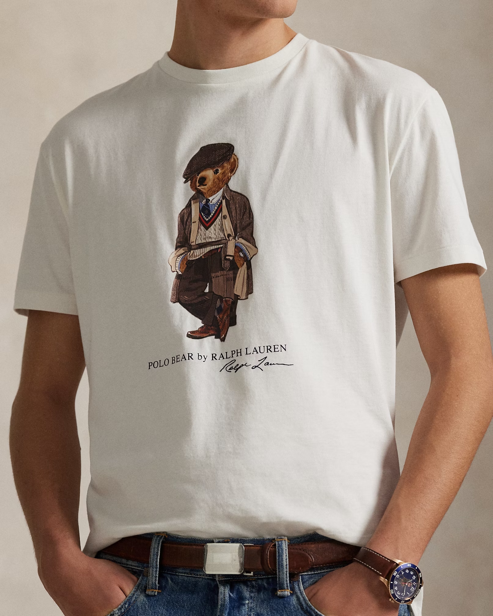 POLO RALPH LAUREN SSTEECMSLM1  710P00085 | OFF WHITE POLO RALPH LAUREN SSTEECMSLM1  710P00085 | OFF WHITE