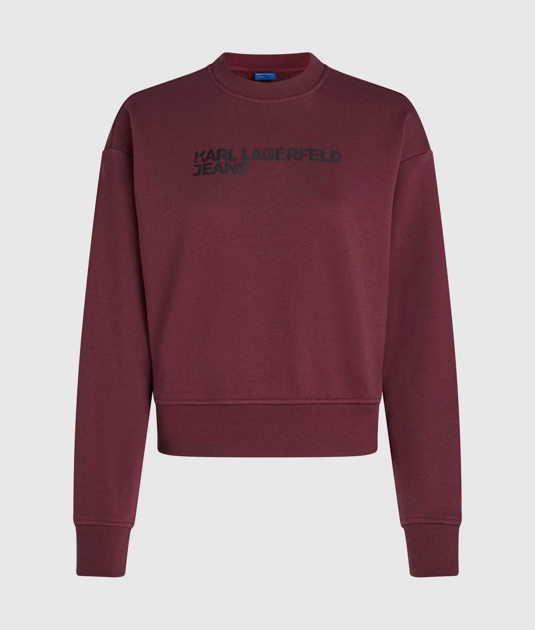 KARL LAGERFELD JEANS KLJ REG ESSENTIAL LOGO SWEAT A1W20005-71 | BORDEAUX KARL LAGERFELD JEANS KLJ REG ESSENTIAL LOGO SWEAT A1W20005-71 | BORDEAUX
