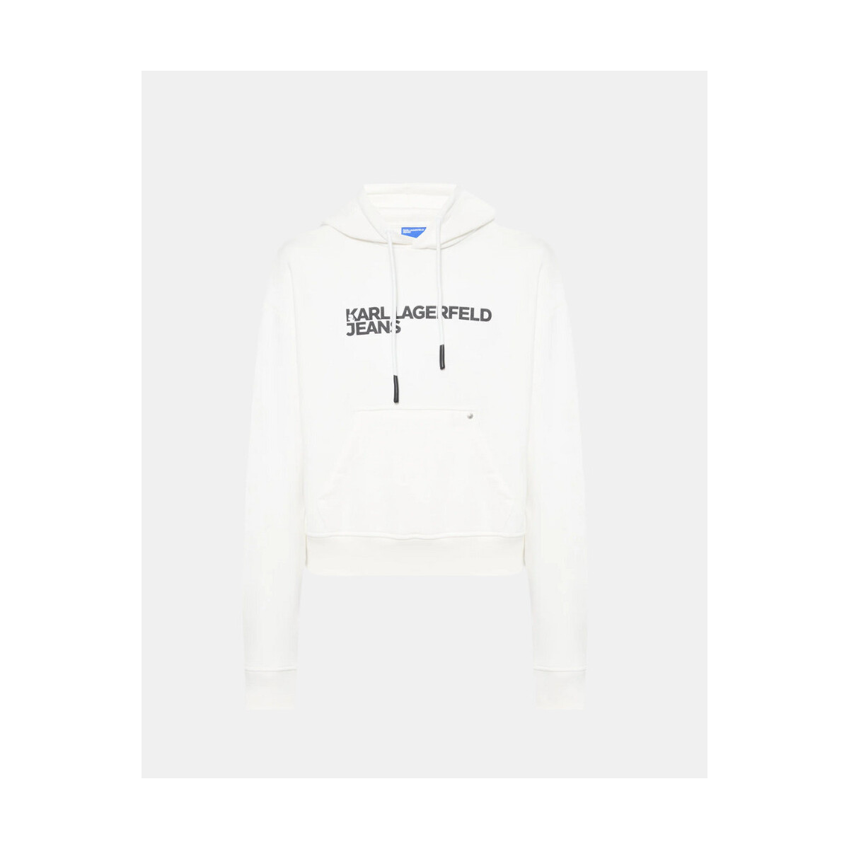 KARL LAGERFELD JEANS KLJ MILANO PIPING TOP | BLACK