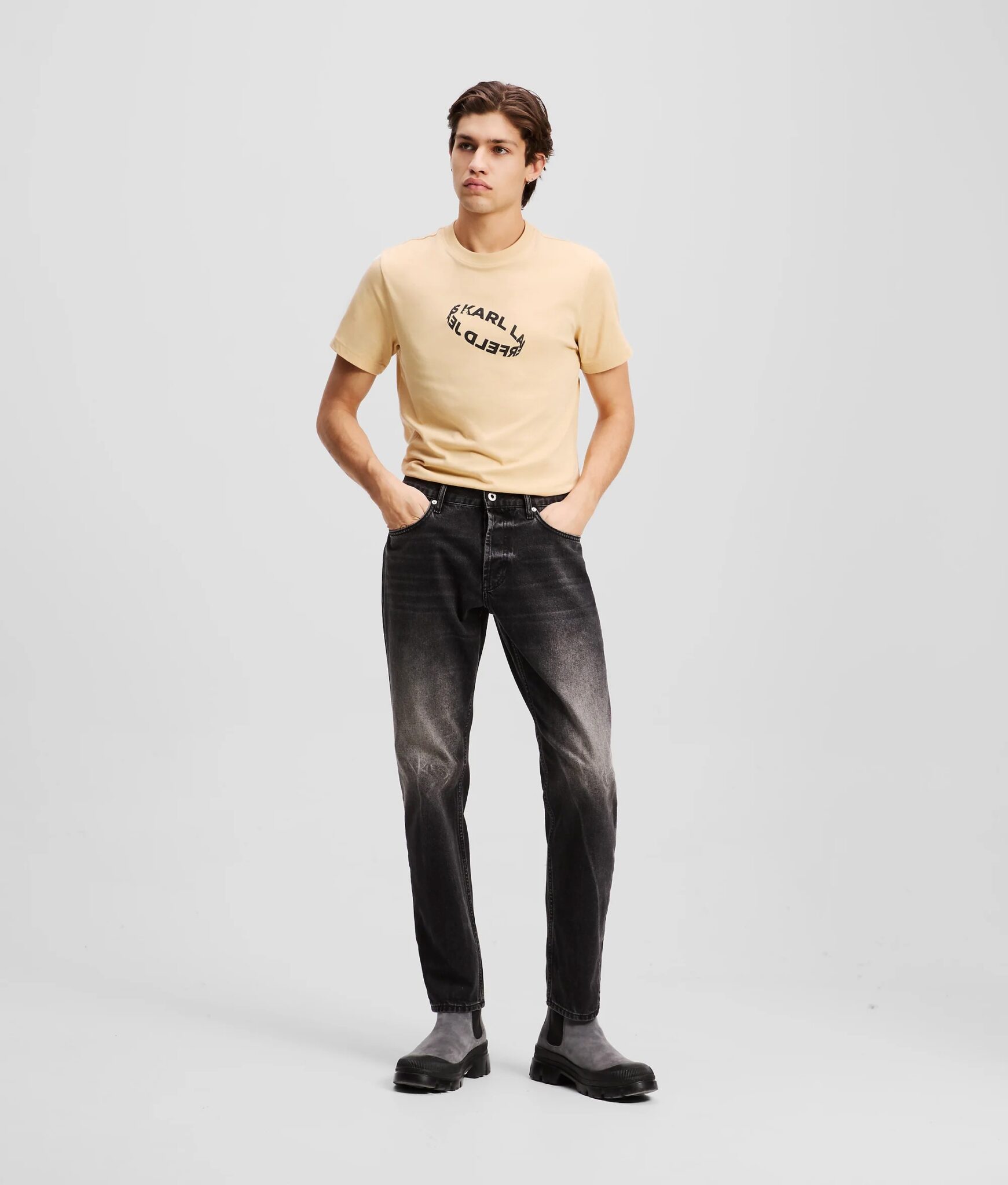 KARL LAGERFELD JEANS KLJ POPLIN SHIRT A3M16005 | WHITE