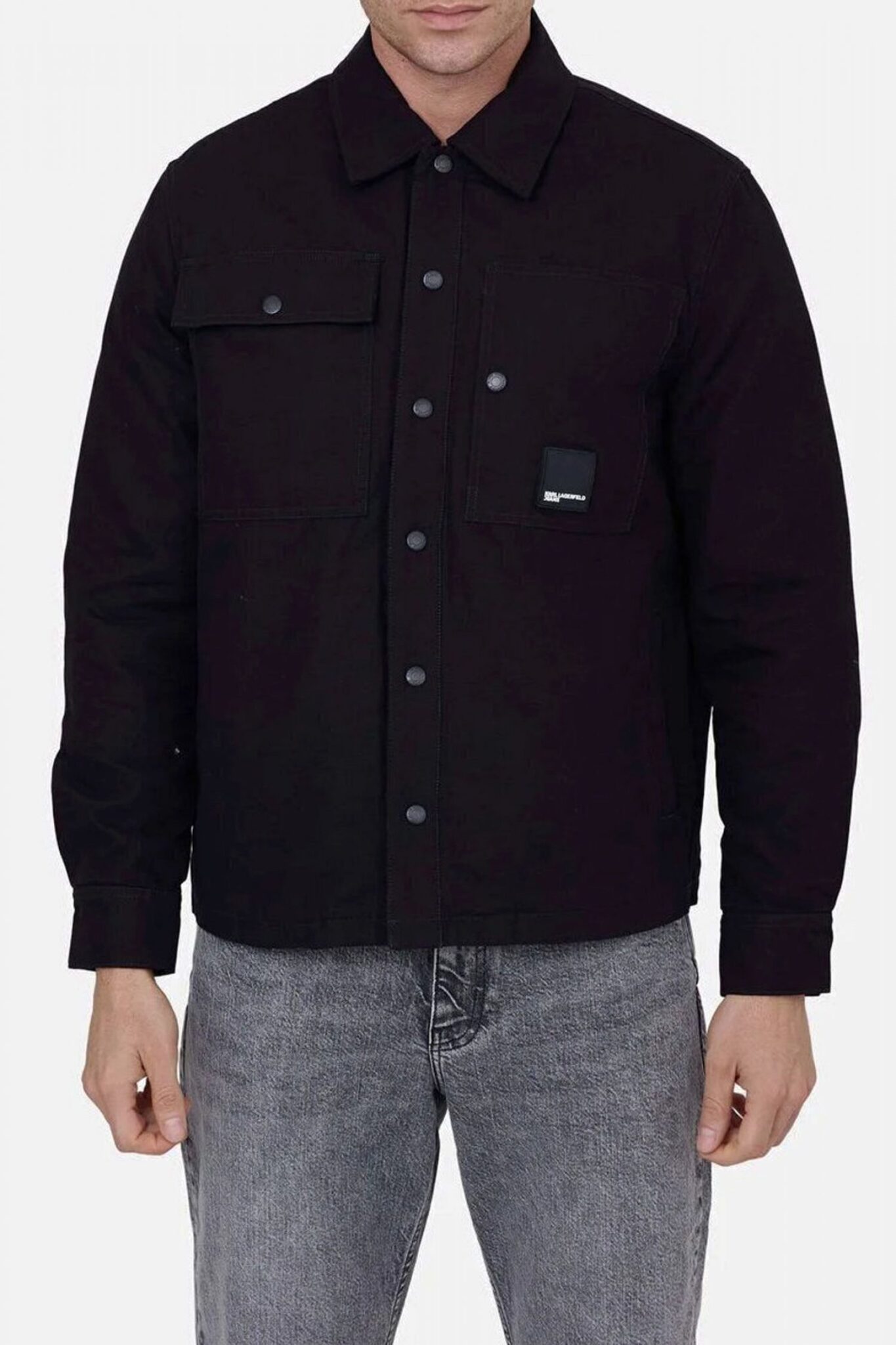 KARL LAGERFELD JEANS KLJ POPLIN SHIRT A3M16005 | WHITE