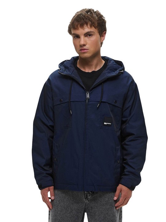 KARL LAGERFELD JEANS KLJ IRIDESCENT JACKET A3M15028 | BLUE KARL LAGERFELD JEANS KLJ IRIDESCENT JACKET A3M15028 | BLUE