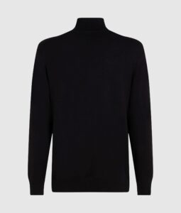 KARL LAGERFELD JEANS KLJ REGULAR ROLL-NECK SWEATER A3M18001 | BLACK