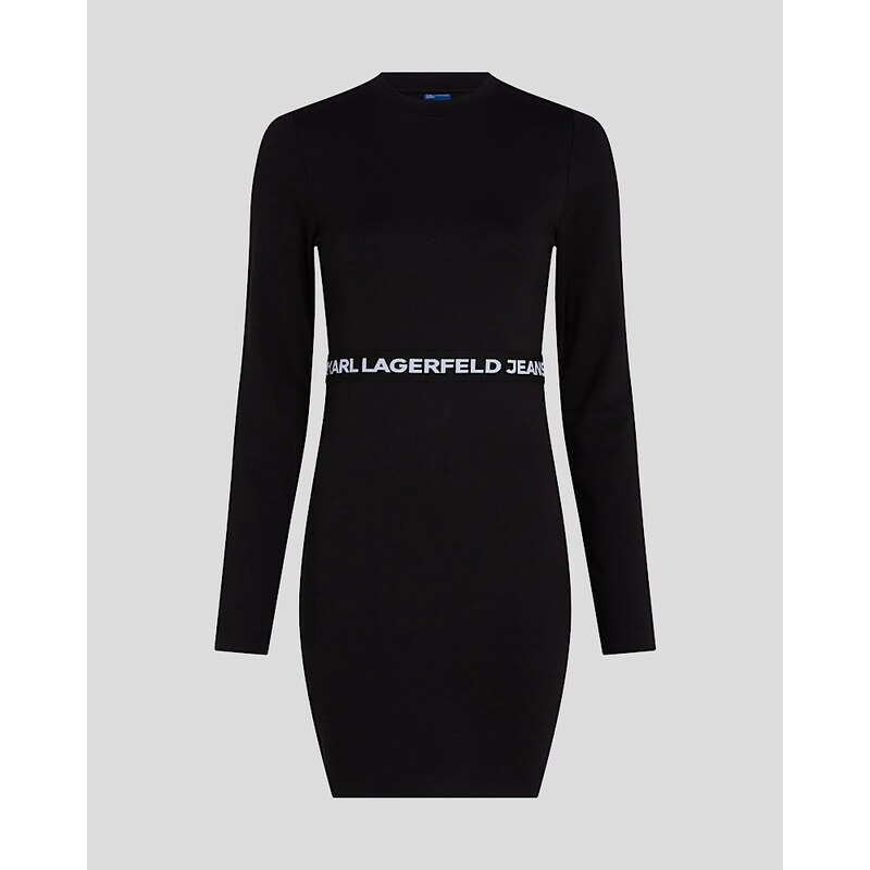 KARL LAGERFELD JEANS KLJ MILANO DRESS A3W13009 | BLACK KARL LAGERFELD JEANS KLJ MILANO DRESS A3W13009 | BLACK