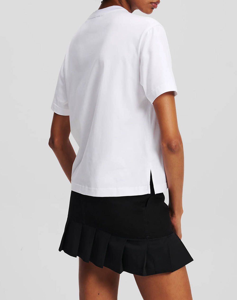 KARL LAGERFELD JEANS KLJ REG FLOWER COLOUR TEE A3W17041 | WHITE KARL LAGERFELD JEANS KLJ REG FLOWER COLOUR TEE A3W17041 | WHITE