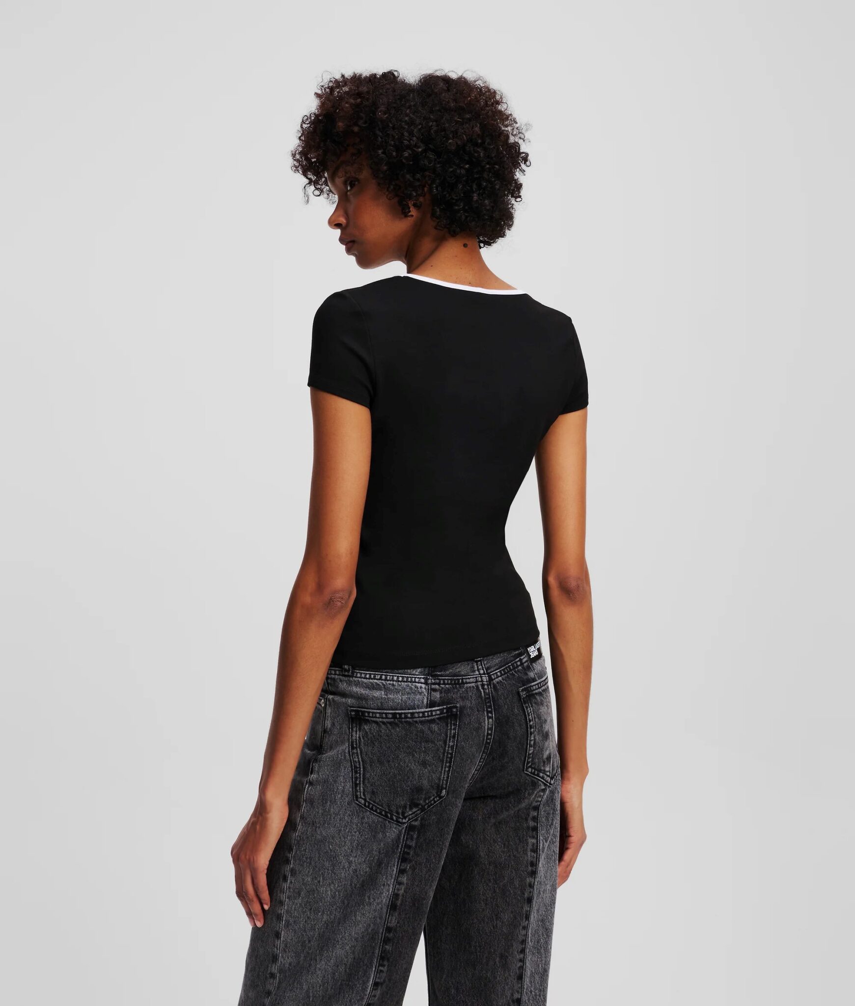 FUNKY BUDDHA ΓΥΝΑΙΚΕΊΑ ΜΠΛΟΎΖΑ ΜΕ ΜΑΚΡΎ ΜΑΝΊΚΙ | BLACK