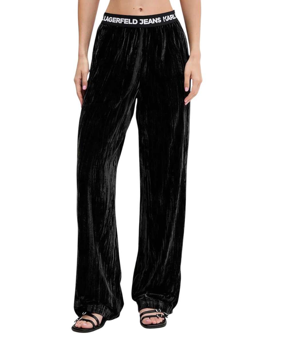 KARL LAGERFELD JEANS ΑΞΕΣΟΥΑΡ KLJ MONOGRAM SCARF A4W33074 | BLACK