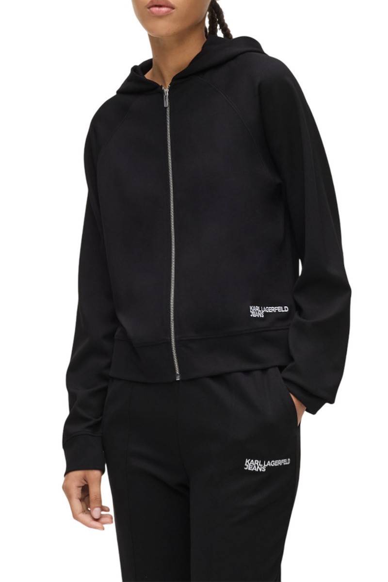 KARL LAGERFELD JEANS ΑΞΕΣΟΥΑΡ KLJ MONOGRAM SCARF A4W33074 | BLACK