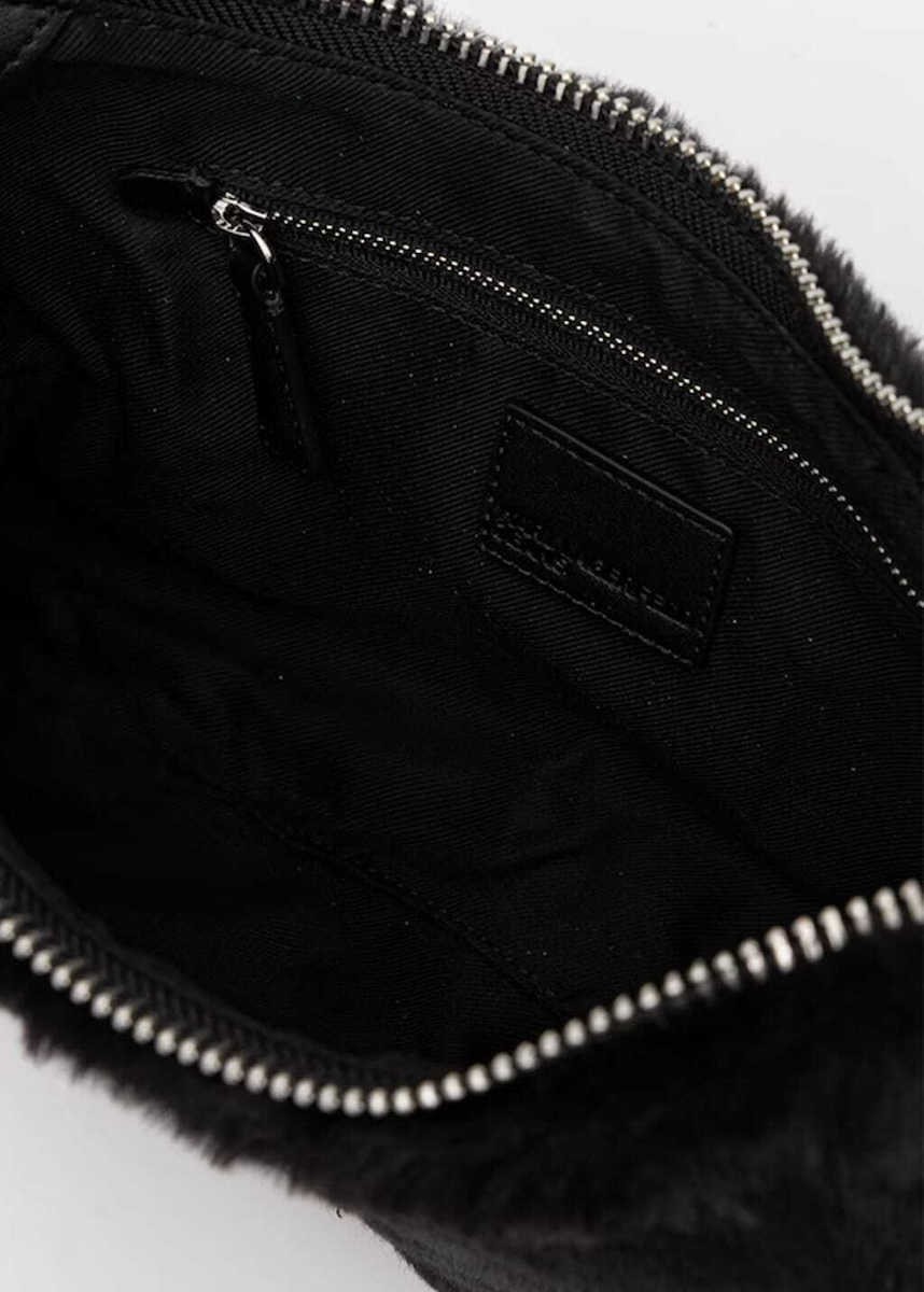 KARL LAGERFELD JEANS ΑΞΕΣΟΥΑΡ KLJ FAUX FUR SHOULDER BAG A4W30214 | BLACK KARL LAGERFELD JEANS ΑΞΕΣΟΥΑΡ KLJ FAUX FUR SHOULDER BAG A4W30214 | BLACK