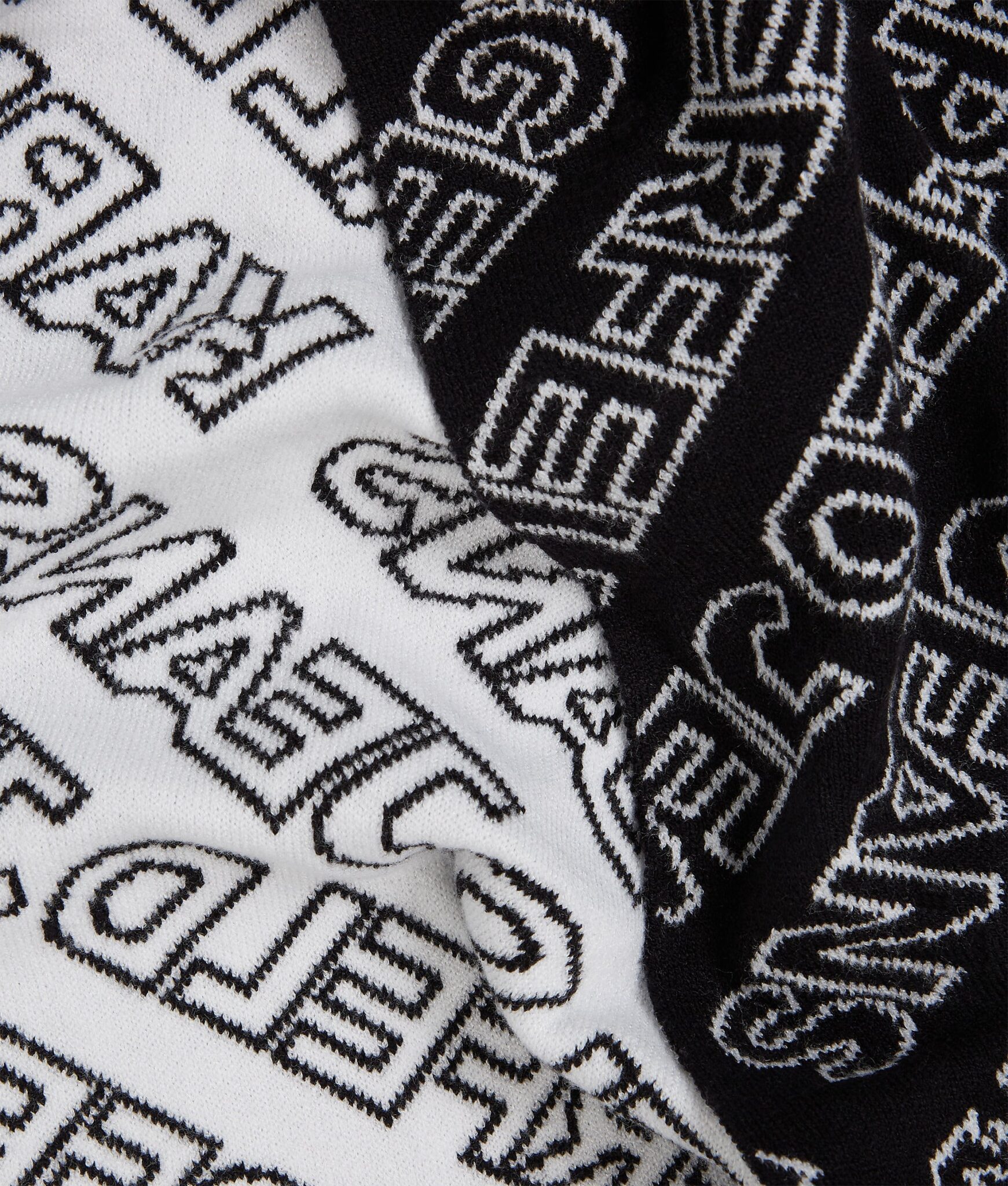 KARL LAGERFELD JEANS ΑΞΕΣΟΥΑΡ KLJ MONOGRAM SCARF A4W33074 | BLACK KARL LAGERFELD JEANS ΑΞΕΣΟΥΑΡ KLJ MONOGRAM SCARF A4W33074 | BLACK