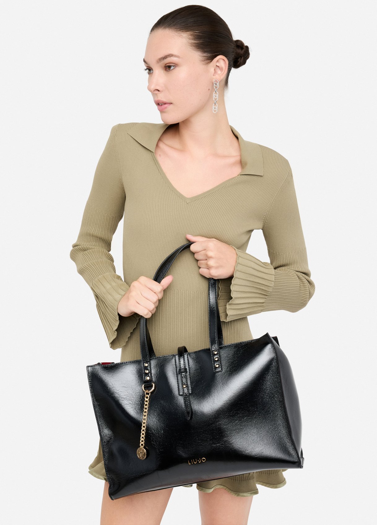 LIU JO L TOTE ΤΣΑΝΤΑ AF5120E0161 | CHOCOLATE