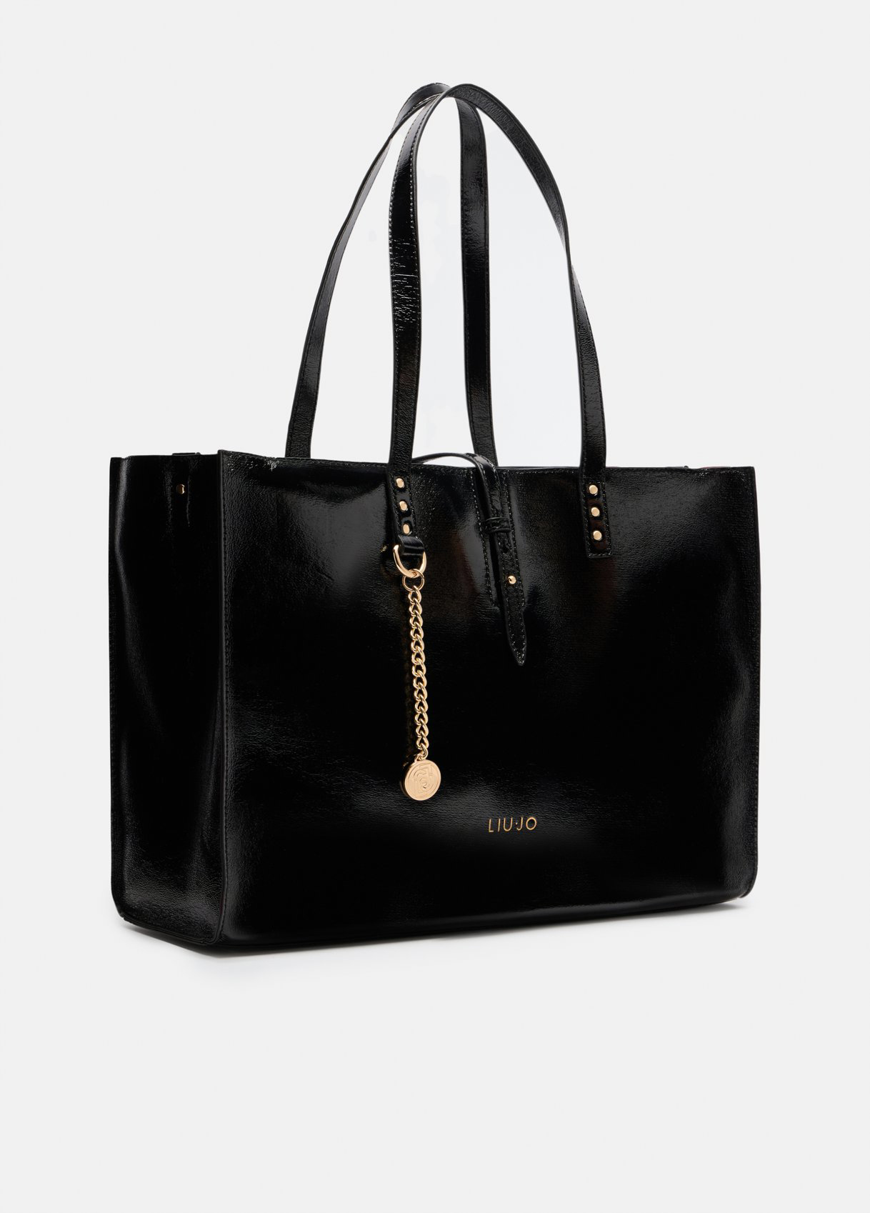 LIU JO L TOTE ΤΣΑΝΤΑ AF5024E0452 | BLACK LIU JO L TOTE ΤΣΑΝΤΑ AF5024E0452 | BLACK