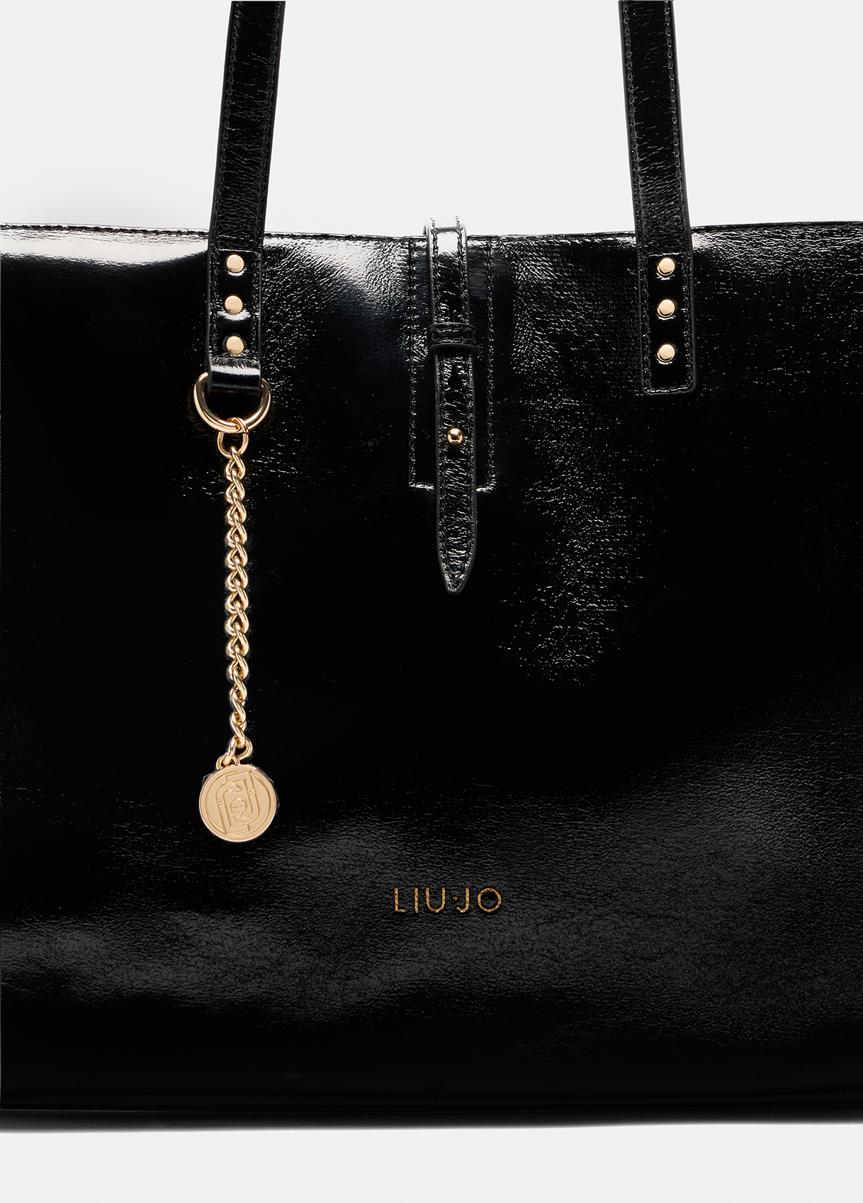 LIU JO L TOTE ΤΣΑΝΤΑ AF5024E0452 | BLACK LIU JO L TOTE ΤΣΑΝΤΑ AF5024E0452 | BLACK