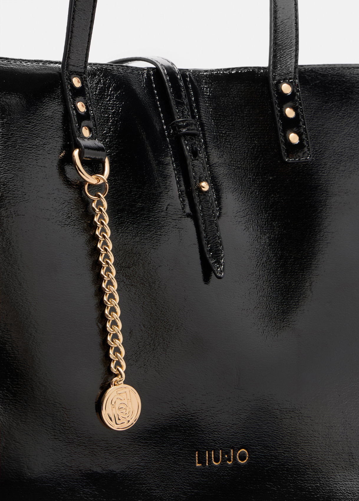 LIU JO L TOTE ΤΣΑΝΤΑ AF5024E0452 | BLACK LIU JO L TOTE ΤΣΑΝΤΑ AF5024E0452 | BLACK