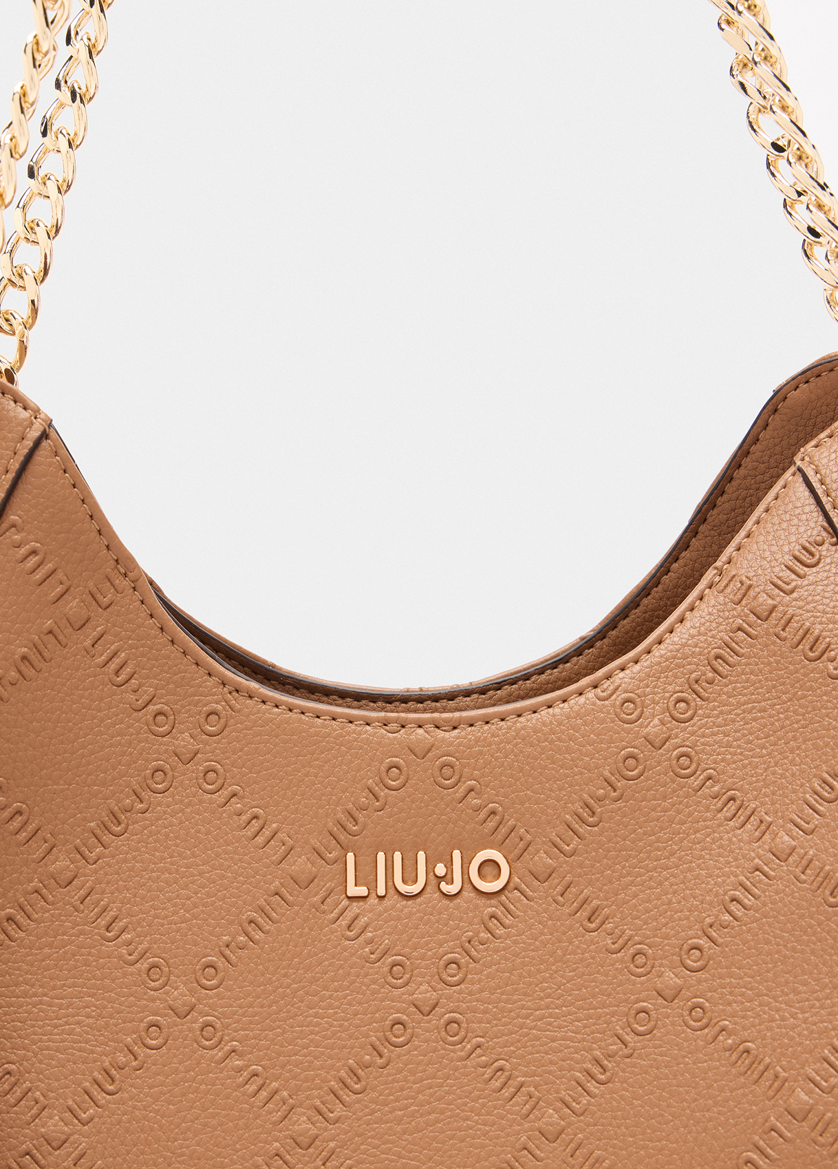 LIU JO L SATCHEL ΤΣΑΝΤΑ AF5054E0538 | DARK BEIGE LIU JO L SATCHEL ΤΣΑΝΤΑ AF5054E0538 | DARK BEIGE