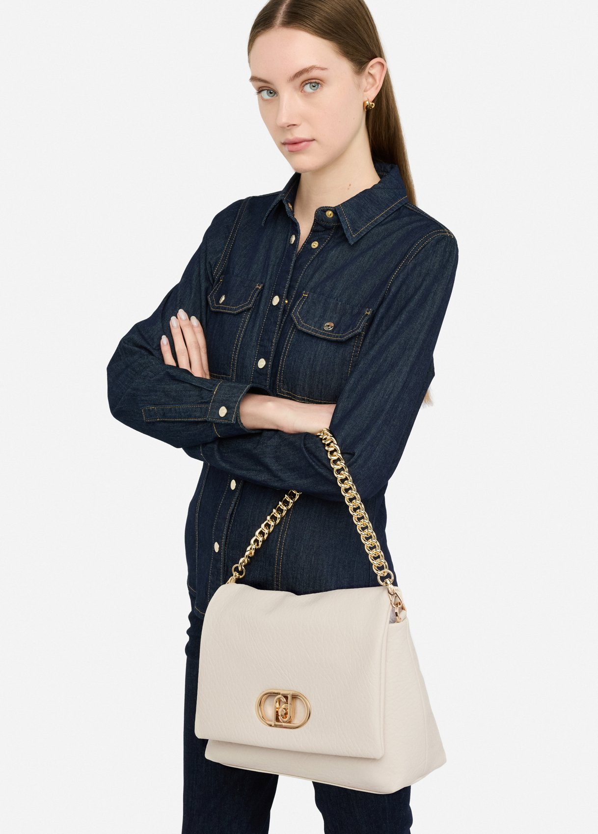 TRUSSARDI BAG-CAMEO BORSA A TRACOLLA WBC03L30 | BLACK