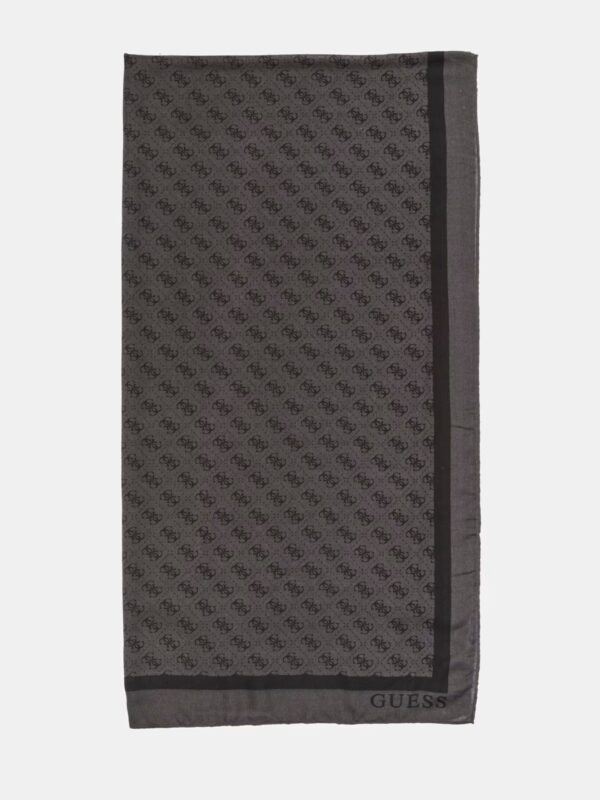 GUESS KATYA SCARF 90X180 ΑΞΕΣΟΥΑΡ ΓΥΝΑΙΚΕΙΟ | ANTHRACITE