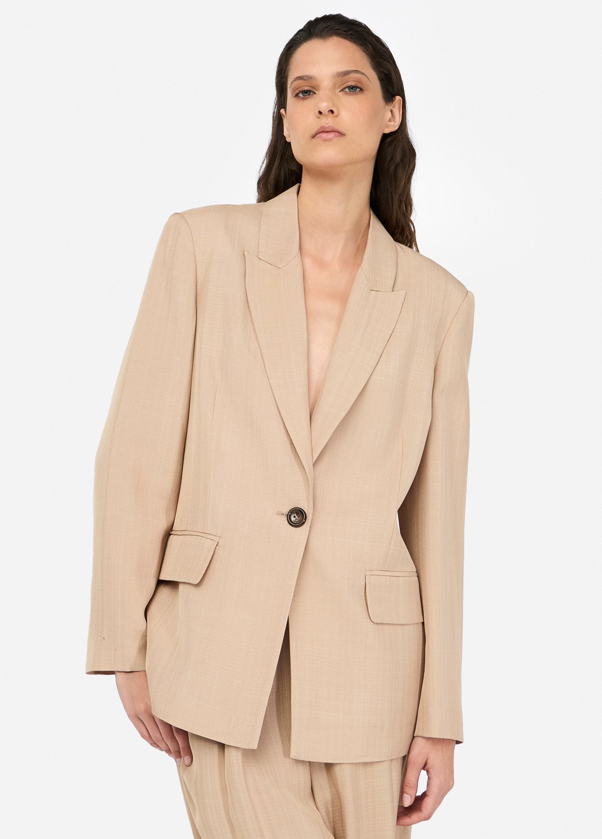 LIU JO GIACCA C/ DETTAGLIO PIZZO ΣΑΚΑΚΙ ΓΥΝΑΙΚΕΙΟ | BEIGE LIU JO GIACCA C/ DETTAGLIO PIZZO ΣΑΚΑΚΙ ΓΥΝΑΙΚΕΙΟ | BEIGE