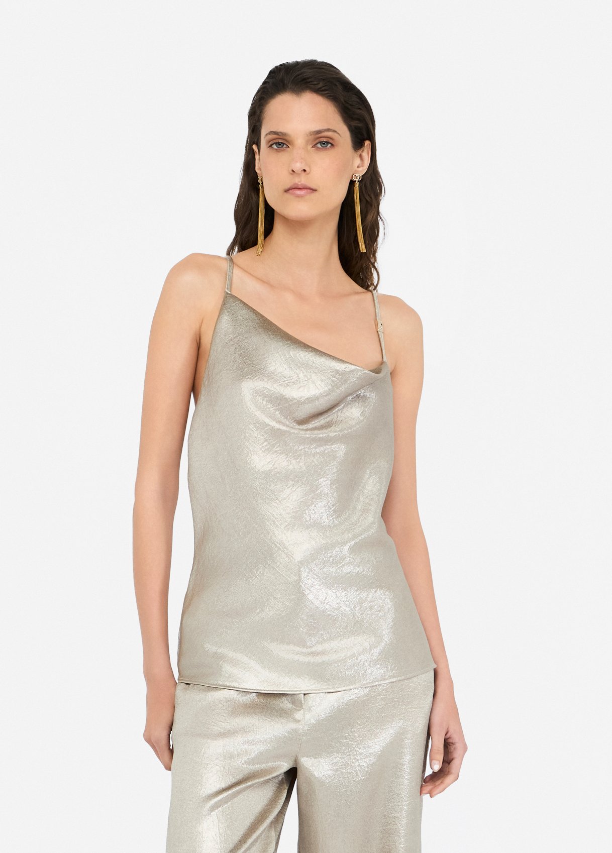 FUNKY BUDDHA ΓΥΝΑΙΚΕΊΑ ΜΠΛΟΎΖΑ ΜΕ ΜΑΚΡΎ ΜΑΝΊΚΙ | BLACK