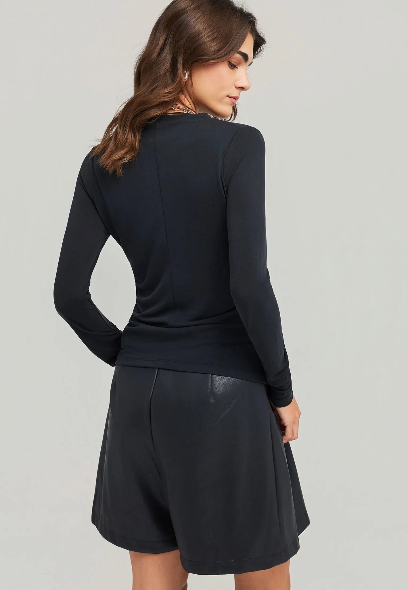 FUNKY BUDDHA ΓΥΝΑΙΚΕΊΑ ΜΠΛΟΎΖΑ ΜΕ ΜΑΚΡΎ ΜΑΝΊΚΙ | BLACK FUNKY BUDDHA ΓΥΝΑΙΚΕΊΑ ΜΠΛΟΎΖΑ ΜΕ ΜΑΚΡΎ ΜΑΝΊΚΙ | BLACK