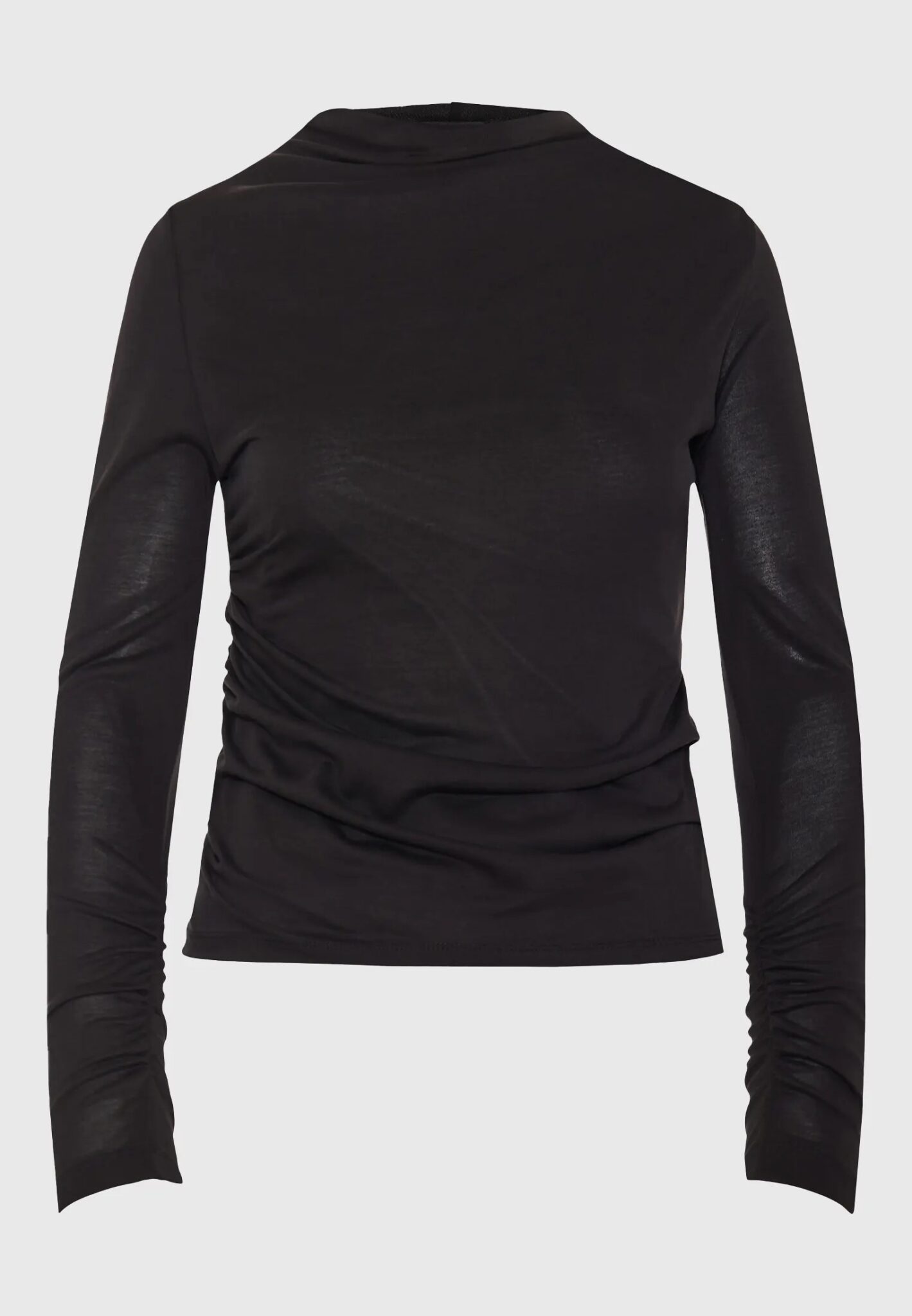 FUNKY BUDDHA ΓΥΝΑΙΚΕΊΑ ΜΠΛΟΎΖΑ ΜΕ ΜΑΚΡΎ ΜΑΝΊΚΙ | BLACK FUNKY BUDDHA ΓΥΝΑΙΚΕΊΑ ΜΠΛΟΎΖΑ ΜΕ ΜΑΚΡΎ ΜΑΝΊΚΙ | BLACK