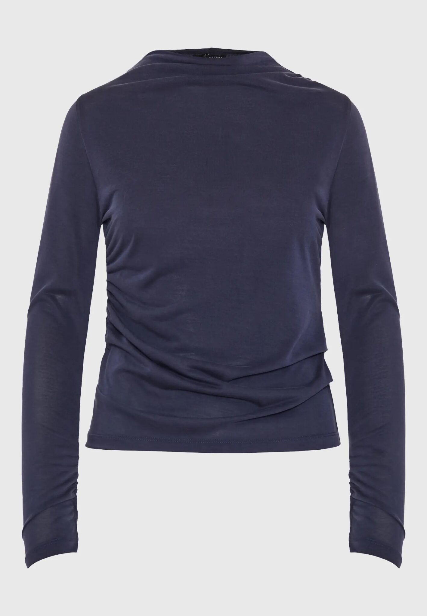 FUNKY BUDDHA ΓΥΝΑΙΚΕΊΑ ΜΠΛΟΎΖΑ ΜΕ ΜΑΚΡΎ ΜΑΝΊΚΙ | DARK BLUE FUNKY BUDDHA ΓΥΝΑΙΚΕΊΑ ΜΠΛΟΎΖΑ ΜΕ ΜΑΚΡΎ ΜΑΝΊΚΙ | DARK BLUE