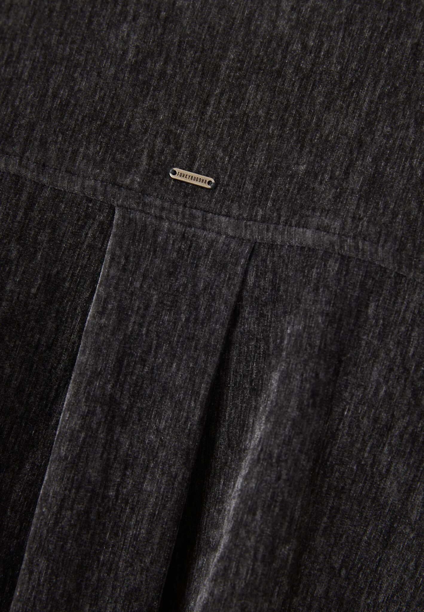 FUNKY BUDDHA ΓΥΝΑΙΚΕΊΟ ΠΟΥΚΆΜΙΣΟ CASUAL | DARK GREY FUNKY BUDDHA ΓΥΝΑΙΚΕΊΟ ΠΟΥΚΆΜΙΣΟ CASUAL | DARK GREY