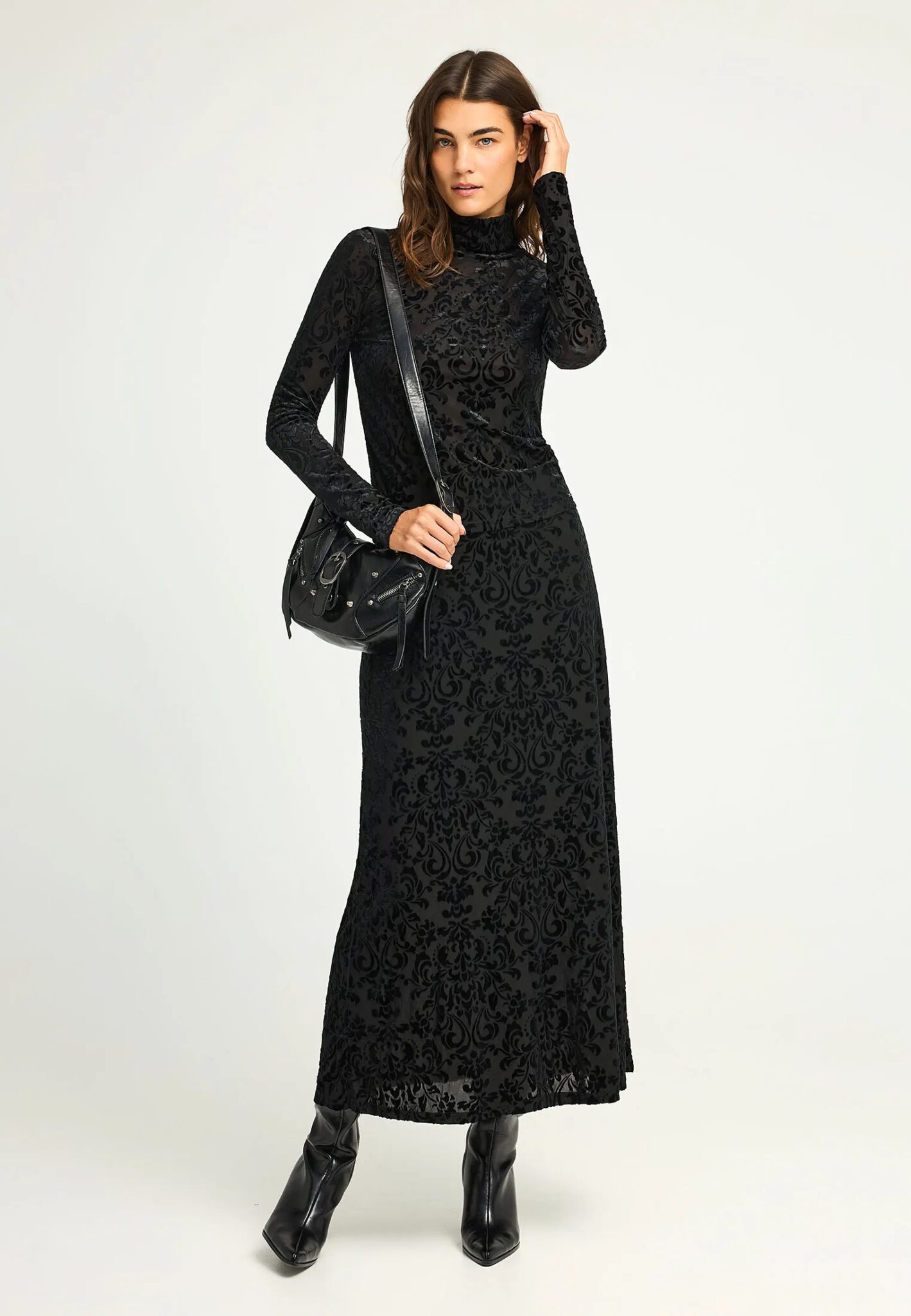 FUNKY BUDDHA ΓΥΝΑΙΚΕΊΑ ΦΟΎΣΤΑ ΜΆΞΙ | BLACK