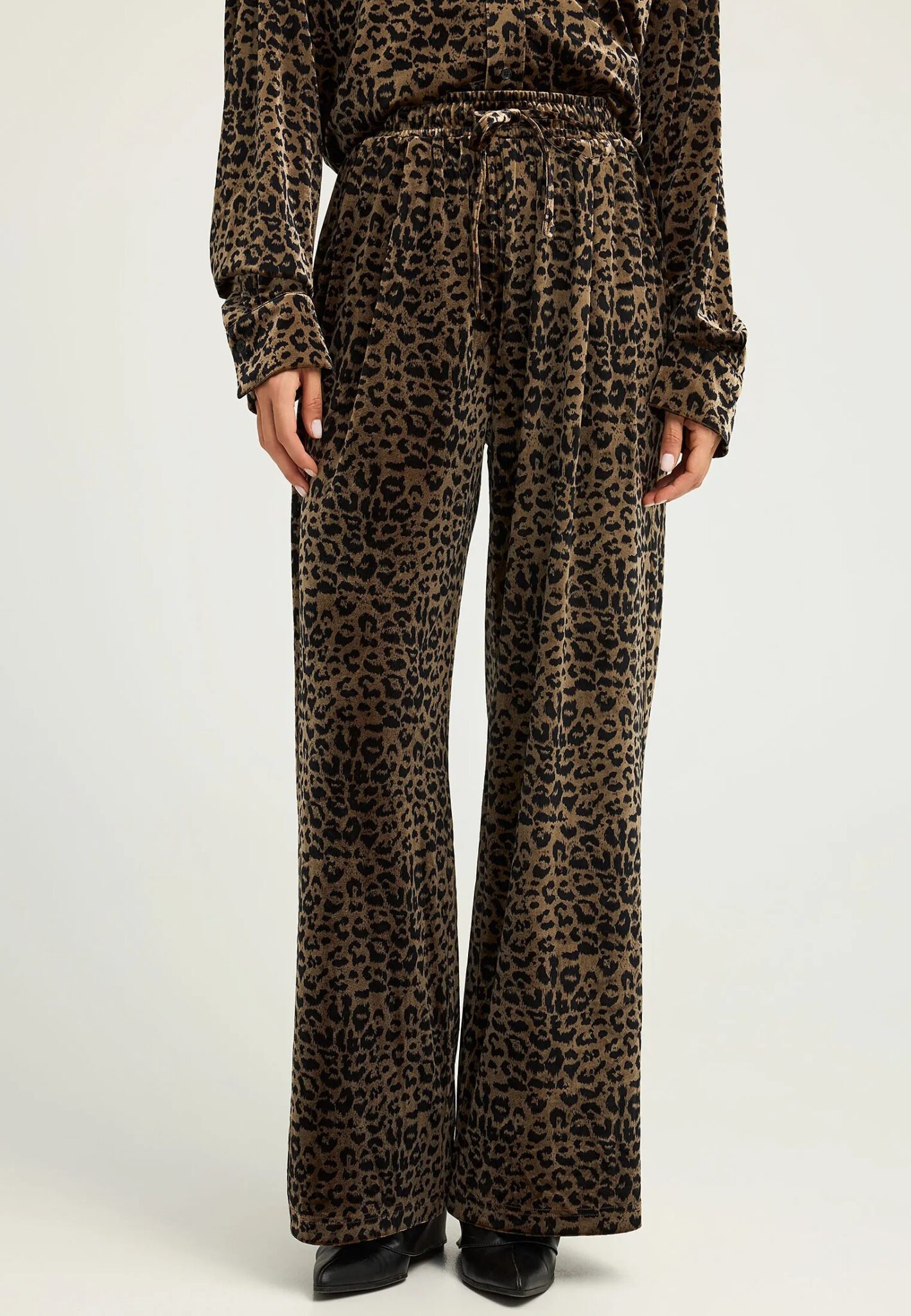 FUNKY BUDDHA ΓΥΝΑΙΚΕΊΟ ΠΑΝΤΕΛΌΝΙ WIDE LEG | TOBACCO