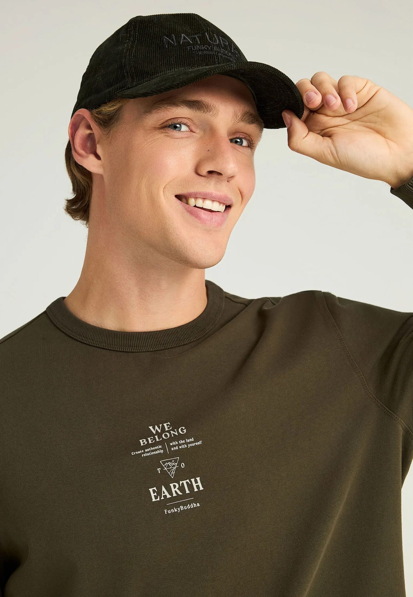 FUNKY BUDDHA ΑΝΔΡΙΚΉ ΜΠΛΟΎΖΑ ΜΕ ΜΑΚΡΎ ΜΑΝΊΚΙ | DARK OLIVE FUNKY BUDDHA ΑΝΔΡΙΚΉ ΜΠΛΟΎΖΑ ΜΕ ΜΑΚΡΎ ΜΑΝΊΚΙ | DARK OLIVE