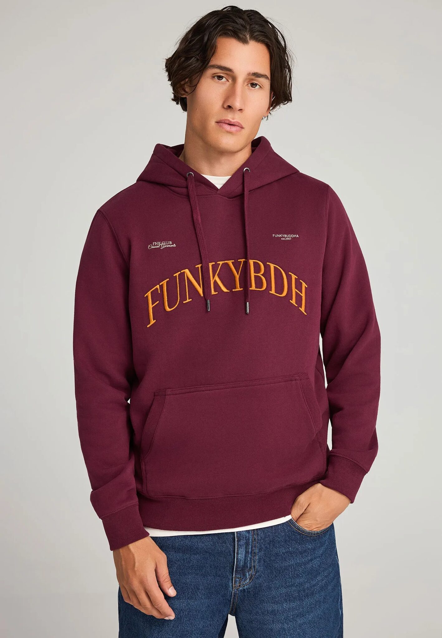 FUNKY BUDDHA ΑΝΔΡΙΚΌ CASUAL ΤΖΆΚΕΤ | BLACK