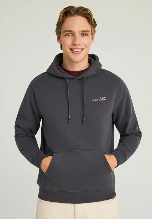 FUNKY BUDDHA ΑΝΔΡΙΚΌ ΦΟΎΤΕΡ ΜΕ ΚΟΥΚΟΎΛΑ | ANTHRACITE