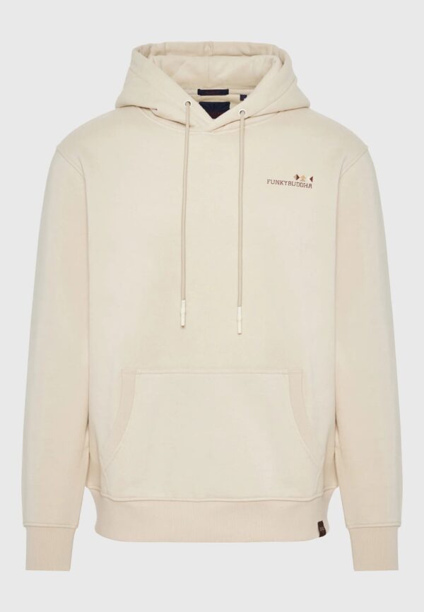 FUNKY BUDDHA ΑΝΔΡΙΚΌ ΦΟΎΤΕΡ ΜΕ ΚΟΥΚΟΎΛΑ | OFF WHITE