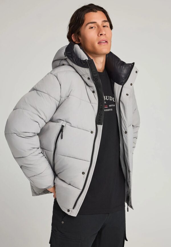 FUNKY BUDDHA ΑΝΔΡΙΚΌ ΦΟΥΣΚΩΤΌ ΤΖΆΚΕΤ | GREY