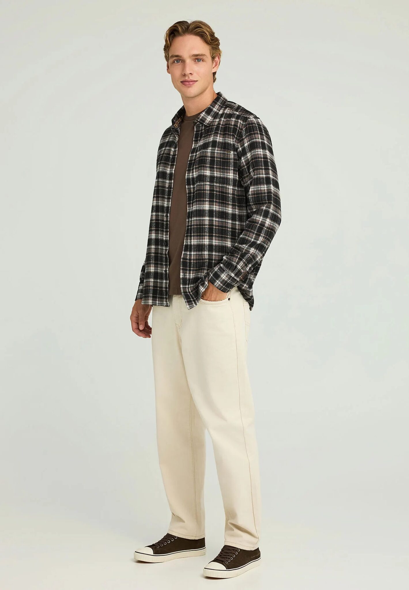 ΠΟΥΚΑΜΙΣΟ P-HANK-S-KENT-C1-222 | BLACK