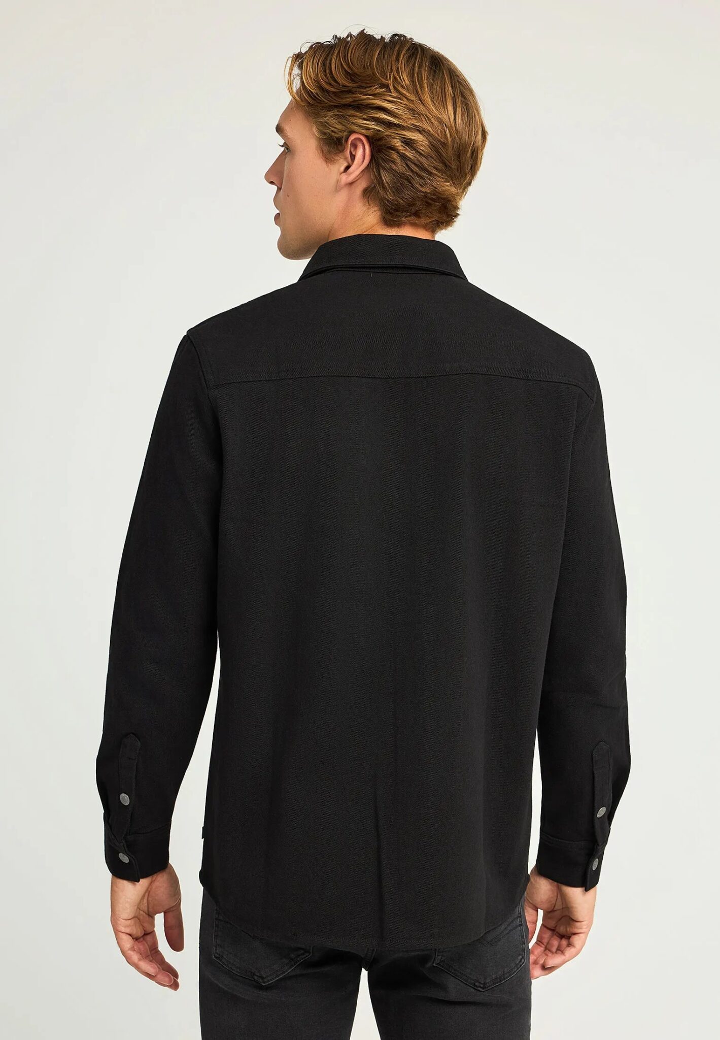 FUNKY BUDDHA ΑΝΔΡΙΚΌ ΠΟΥΚΆΜΙΣΟ DENIM | BLACK FUNKY BUDDHA ΑΝΔΡΙΚΌ ΠΟΥΚΆΜΙΣΟ DENIM | BLACK