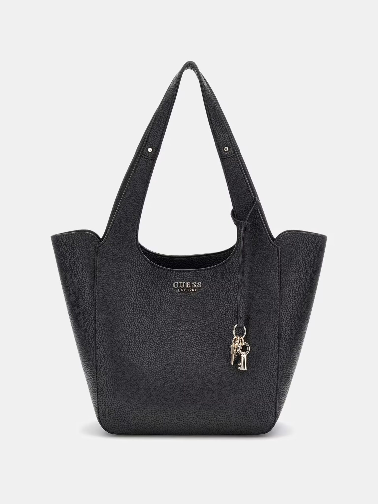 GUESS CALISTA 2 IN 1 TOTE HWBG7334220 | BLACK GUESS CALISTA 2 IN 1 TOTE HWBG7334220 | BLACK
